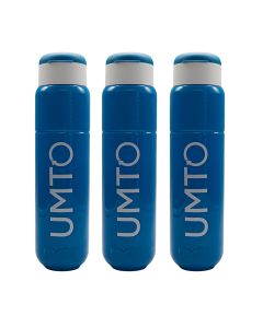 Kit 3 Garrafas Umto Super-Resistente 500 Ml Azul Claro